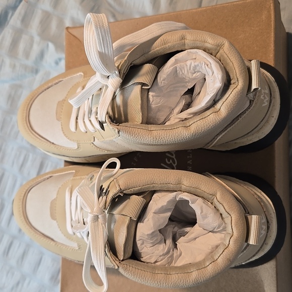 Madewell-The Sneaker Boot in Washed Nubuck Color Harvest Moon Multi-Size 8 - Picture 11 of 17